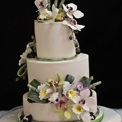 Oriental Wedding Cake