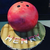 Bowling Ball Bowling Ball Cake