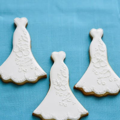 Wedding Dress Cookies
