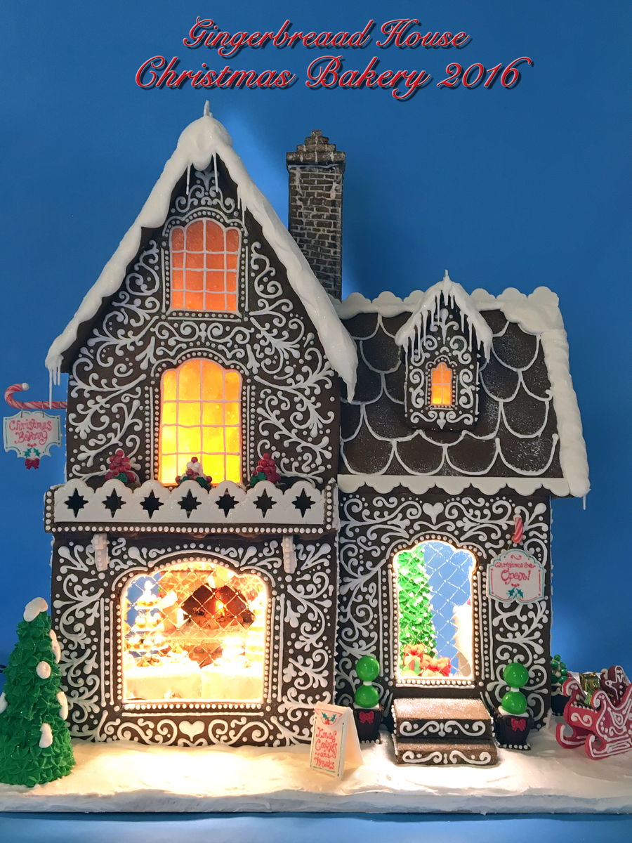 Gingerbread House Christmas Bakery 2016
