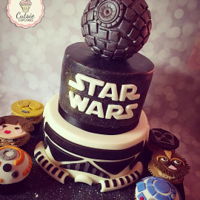 Star Wars Cake Cake & Cupcakes