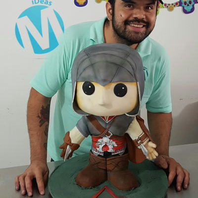 Assassins Creed Funko Pop Cake
