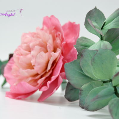 Free Formed Gumpaste Peony