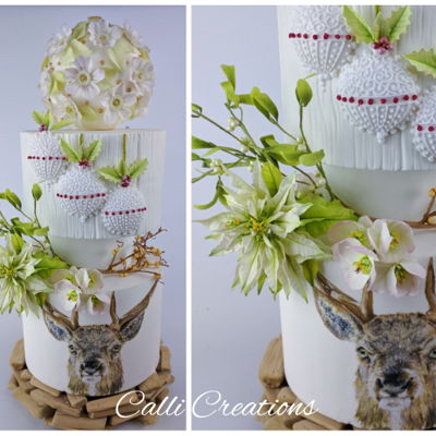 Highland Wedding Cake