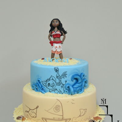 Moana Cake