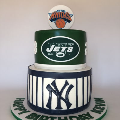 Ny Sports Birthday Cake