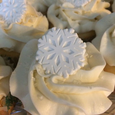 Snow Cupcakes