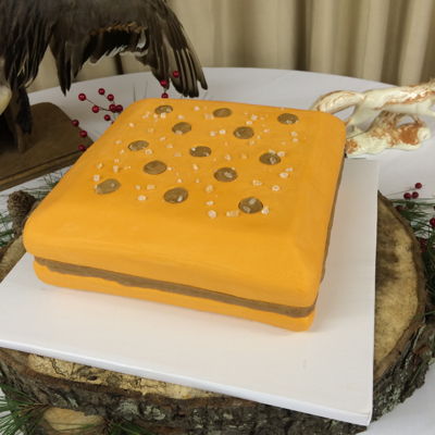 Toast Chee Peanut Butter Cracker Cake