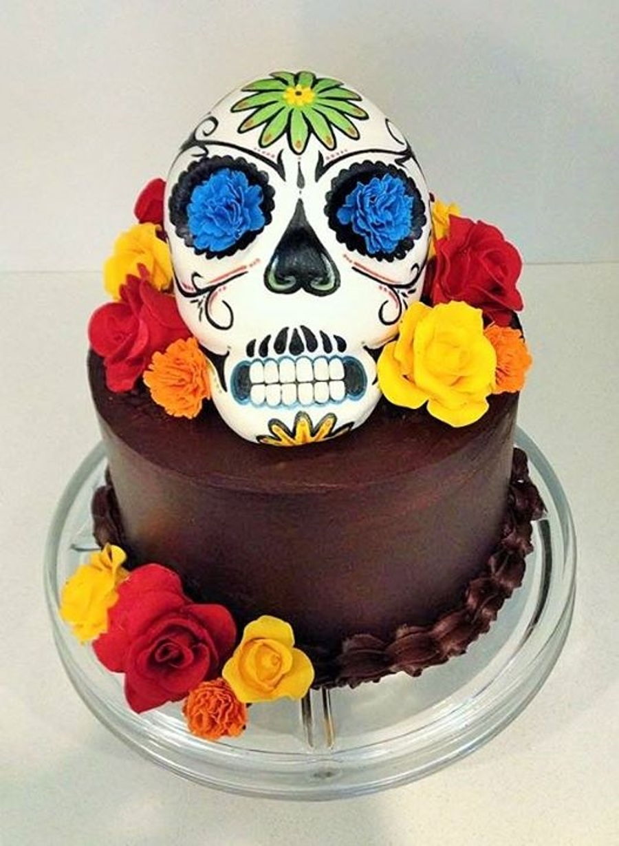 Dia De Los Muertos Cake Recipe Dia De Los Muertos Cake Recipe