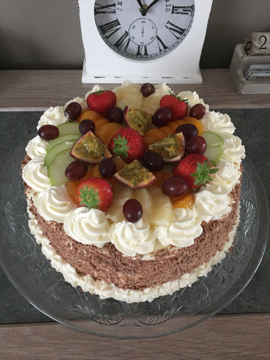 Fruit Biscuit - CakeCentral.com