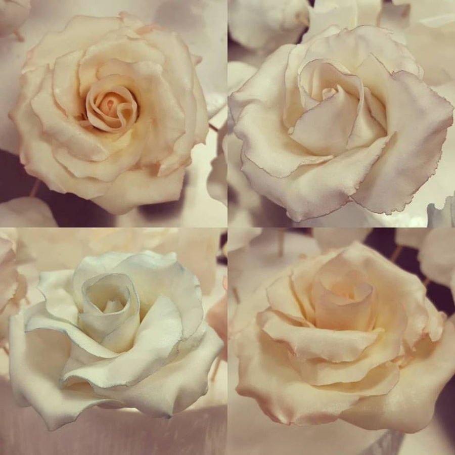 Gumpaste Roses - CakeCentral.com Gumpaste Roses - CakeCentral.com