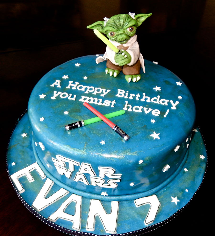 Star Wars Cake Light Sabers Star Wars Cake Light Sabers
