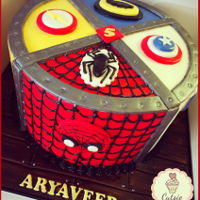 Marvel/dc Comics Cake 
