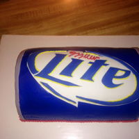 Miller Lite Beer can