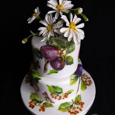 Fresh And Fruity Birthday Cake