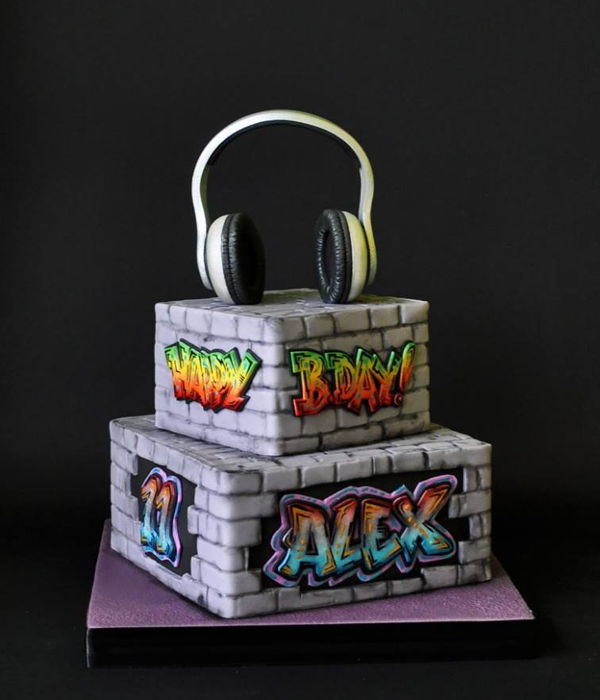 Graffiti Cake