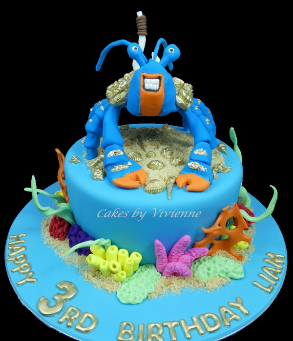 Tamatoa Birthday Cake