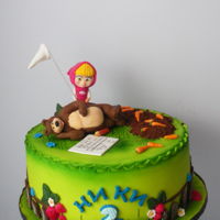 Masha And The Bear Cake masha and the bear cake