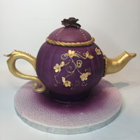Teapot Cake Teapot cake, chocolate ganache