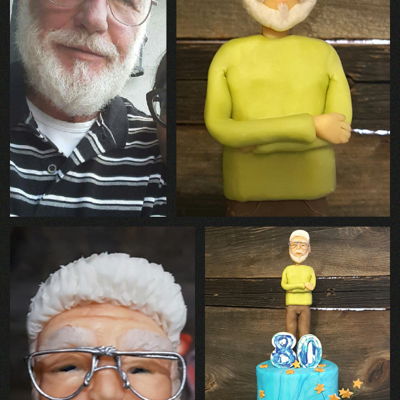 Cake Topper And Reference Photo