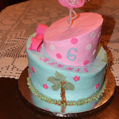 Flamingo Cake