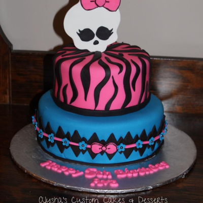 Monster High Cake Decorating Photos