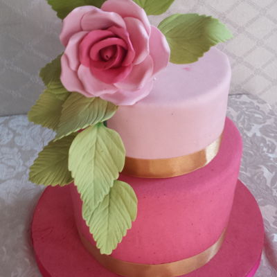 Rose Cake - Pastel De Rosa