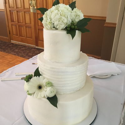 Simple Wedding Cake