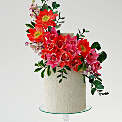 Sugarflowers And Cakes In Bloom World Cancer Day Collaboration