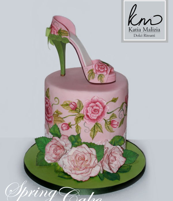 Sping Shoe Cake