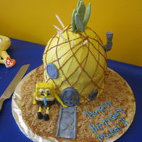 Sponge Bob Sponge Bob cake - created for my nephew