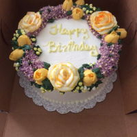 Spring Birthday Birthday cake