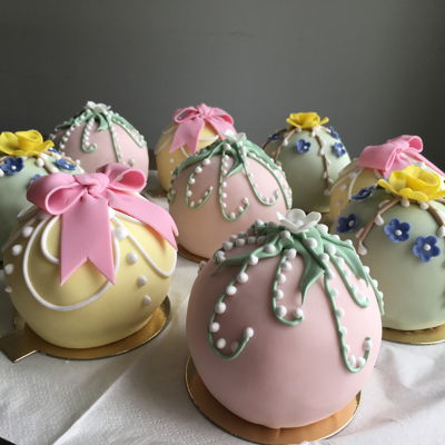 Easter Ball Cakes