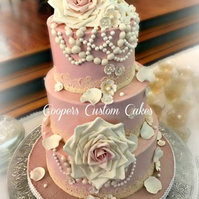 Victorian Rose Cake