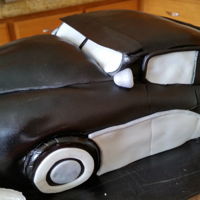 Birthday Cake Old fashion car