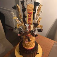 Toblerone Cake Toblerone cake