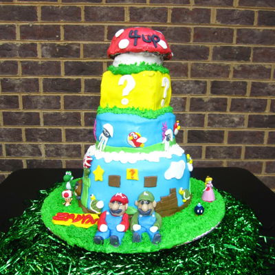 Mario Cake