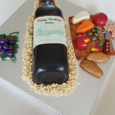 Red Wine Lovers Cake
