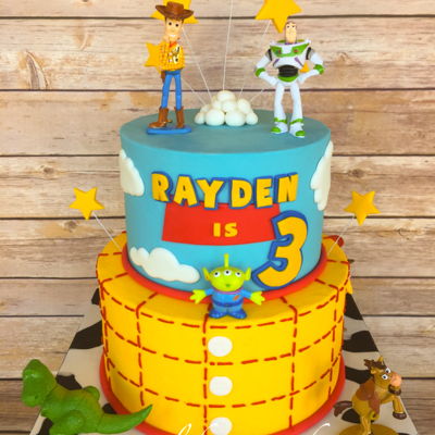 Toy Story Birthday Cake