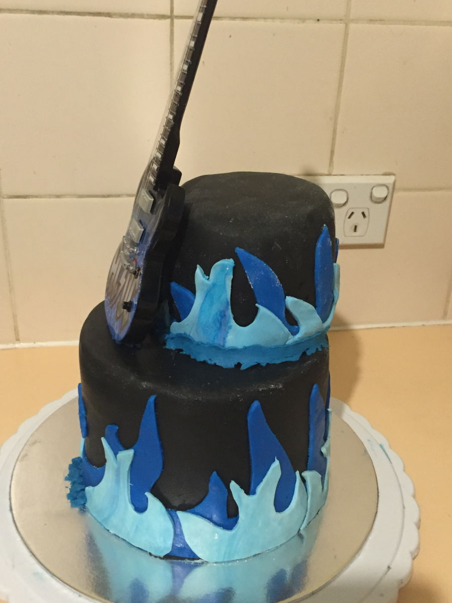 Ac/dc Cake - CakeCentral.com