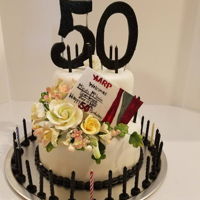 Aarp Card Happy 50th Birthday.