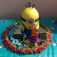 Minions Fun Cake Yellow cuteness !