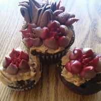 Russian Piping Tips First time using my Russian piping tips. Need way more practice, but it was fun.