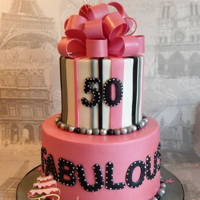 50 & Fabulous Cake
