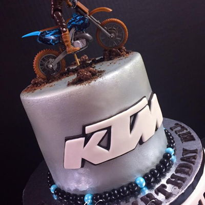 Ktm Dirt Bike Cake