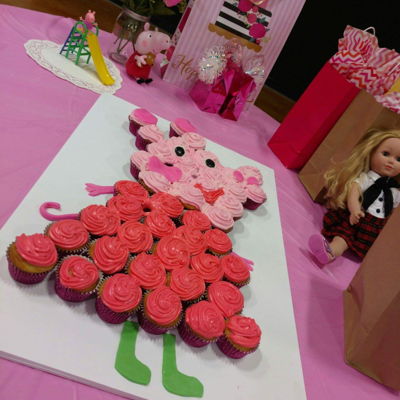 Peppa The Pig Cupcakes!