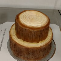 Stump Cake Stacked stump cake