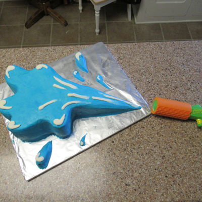 Water Spray/splash Cake