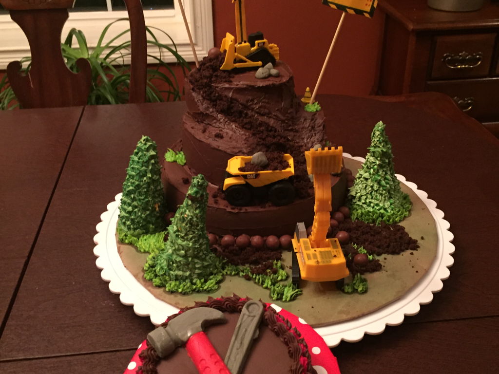 First Birthday Construction Theme Cakecentral Com
