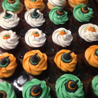 Halloween Cupcakes I made these Halloween Cupcakes for my son's school Halloween Party. They were a hit!